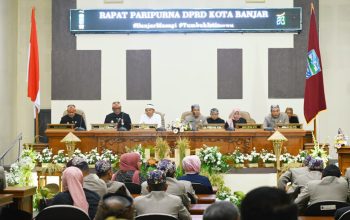KDM Hadiri Rapat Paripurna HUT ke-23 Kota Banjar