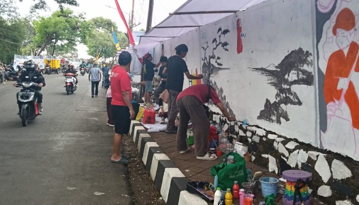 Kado HUT Kota Tangerang, Kecamatan Larangan Sulap Kawasan Kumuh Menjadi Bersih Dan Indah