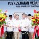 Perkuat Layanan Preventif, Gubernur Andra Soni Resmikan Pos Kesehatan Merah Putih di Pasar Anyar
