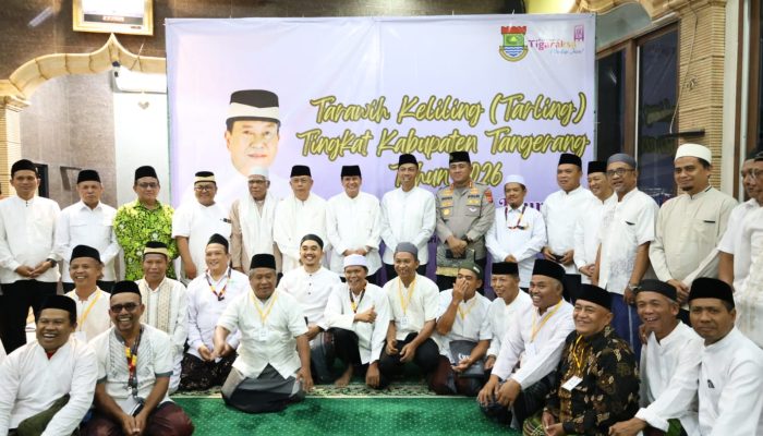 Perkuat Silaturahmi, Bupati Maesyal Tarling Di Perumahan PWS Tigaraksa