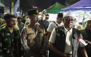 Polres Banjar Buka Stand Pelayanan di Banjar Car Free Night HUT ke-23