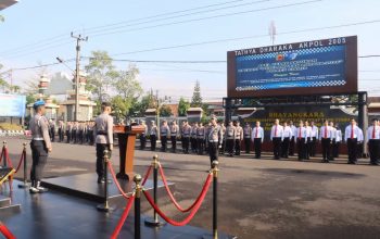 Polres Ciamis Gelar Apel Pasukan Operasi Keselamatan Lodaya 2026, Komitmen Polri Tekan Angka Kecelakaan