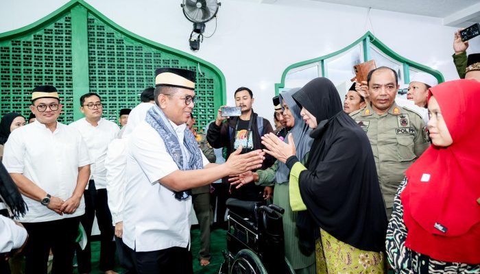 Safari Ramadan di Sepatan, Gubernur Andra Soni Tegaskan Komitmen Banten Maju, Adil Merata, Tidak Korupsi