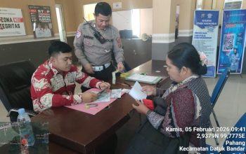 Satlantas Polres Tanjung Balai Hadirkan Program “Polisi Menyapa” di Satpas dan Samsat