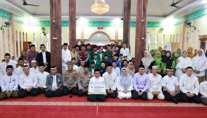 Wabup Intan Hadiri Tarling di Masjid Al Falah Suradita Cisauk