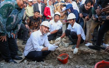 Wagub Banten Lakukan Peletakan Batu Pertama Pembangunan Museum SMSI
