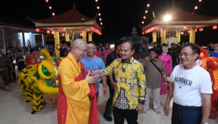 Wali Kota Tanjungbalai Kunjungi Vihara Tri Ratna, Selamat Merayakan Tahun Baru