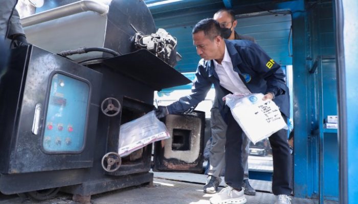 35 Kg Barbuk Tindak Pidana Narkotika Dimusnahkan BNN RI