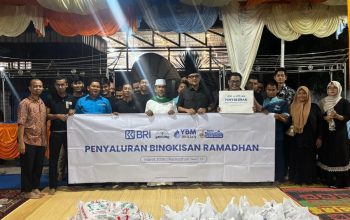 BRI BO Tanjungbalai Salurkan Sembako Ramadhan