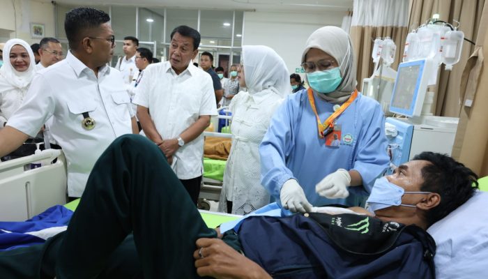 Bupati Dampingi Gubernur Banten Tinjau Pelayanan RSUD Kabupaten Tangerang