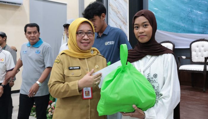 Bupati Tangerang Silaturahmi dan Beri Motivasi Atlet Porprov Banten