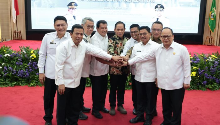 Dihadapan Menteri LH, Pemprov Banten Tandatangani Pengelolaan Sampah