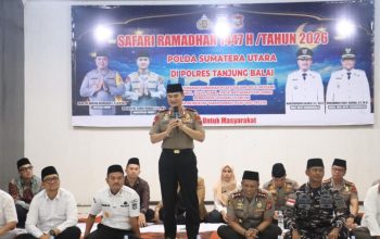 Pererat Silaturahmi, Wakapolda Sumut Gelar Safari Ramadhan 1447 H di Tanjungbalai