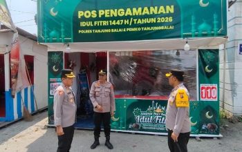 Kapolres Tanjungbalai Tinjau Pos Pam dan Pos Yan Operasi Ketupat Toba 2026