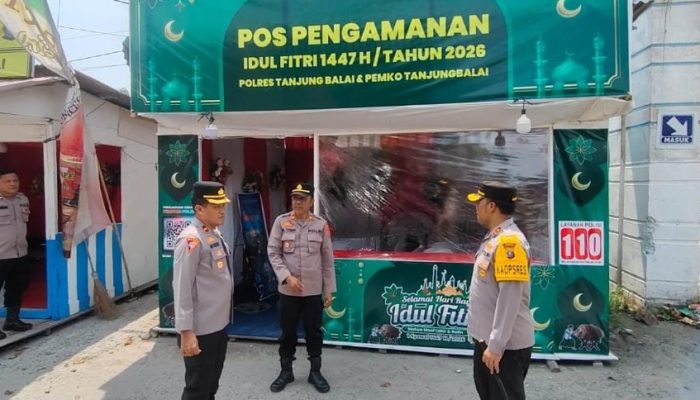 Kapolres Tanjungbalai Tinjau Pos Pam dan Pos Yan Operasi Ketupat Toba 2026