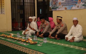 Kapolresta Tangerang Buka Puasa Bersama Tahanan, Momentum Introspeksi di Bulan Ramadan