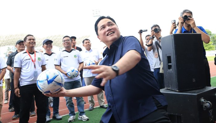 Mimpi Besar Garuda dari Banten: Andra Soni & Erick Thohir Buka Liga 4
