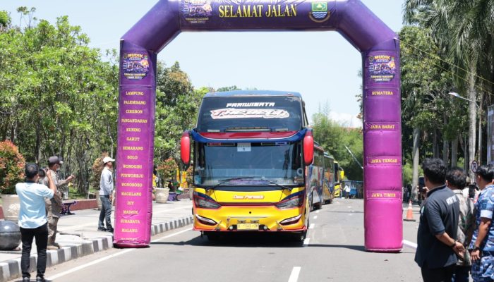 Pemkab Tangerang Berangkatkan 3000 Lebih Peserta Mudik Gratis