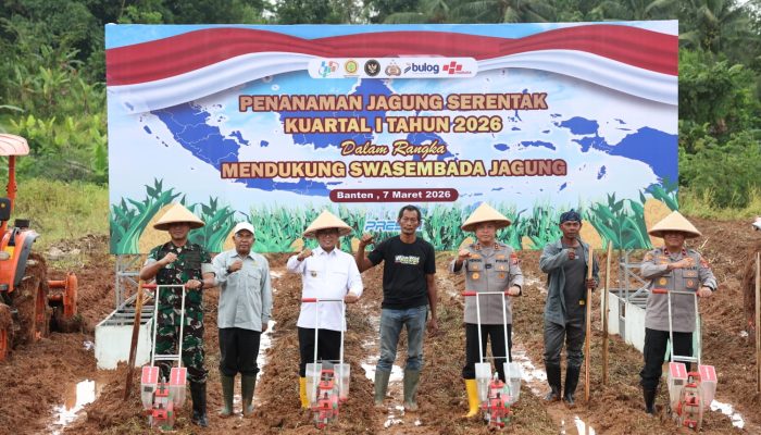 Perkuat Kolaborasi Lintas Sektor, Gubernur Andra Soni Dorong Banten Capai Swasembada Jagung