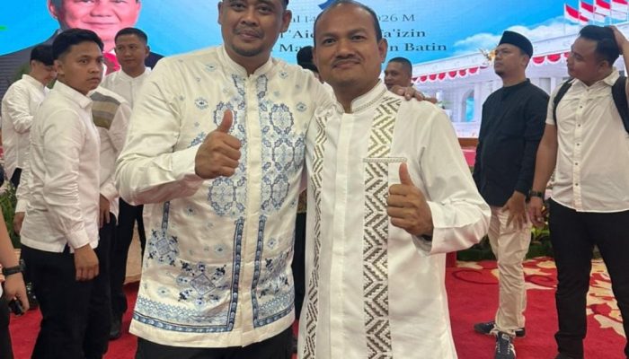 Wali Kota Tanjungbalai Hadiri Halalbihalal Bersama Gubsu Bobby Nasution