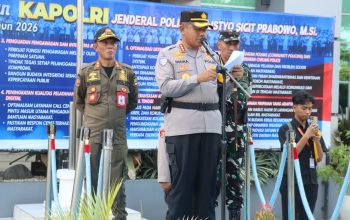 Apel Gabungan, Polresta Tangerang dan Forkopimda Siap Amankan Malam Takbiran