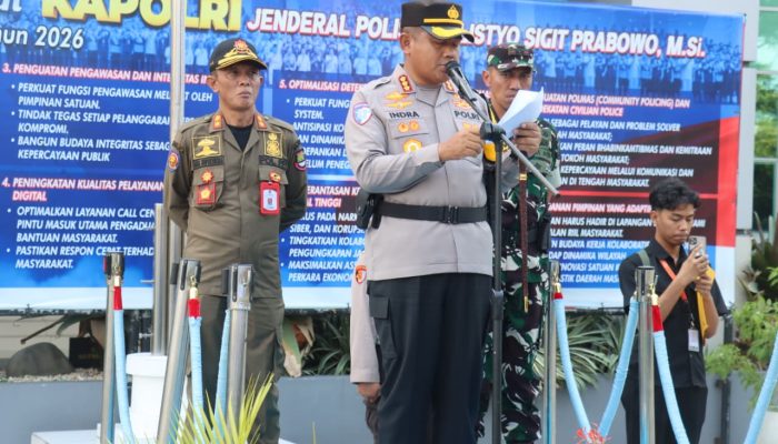 Apel Gabungan, Polresta Tangerang dan Forkopimda Siap Amankan Malam Takbiran