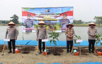 1.000 Pohon Ditanam: Polresta Tangerang Dorong Konektivitas dan Ketahanan Pangan untuk Masyarakat
