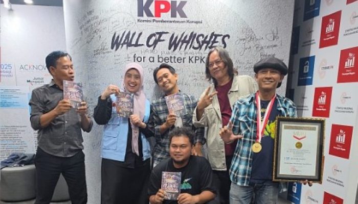 1.581 Cerpen Antikorupsi Torehkan Rekor MURI, Bukti Kekuatan Literasi Lawan Korupsi