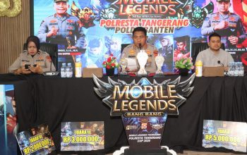 Polresta Tangerang Gelar Turnamen E-Sport Mobile Legend Pelajar
