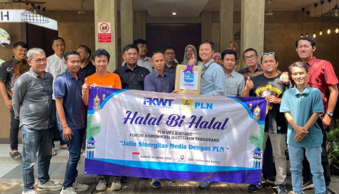 Bangun Sinergitas bersama Insan Media, PLN UP3 Bintaro Gelar Halal Bihalal Bersama FKWT