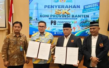 58 Cabor Resmi Dipertandingkan di Porprov VII Banten 2026, Tangsel Siap Jadi Panggung Besar Prestasi Atlet