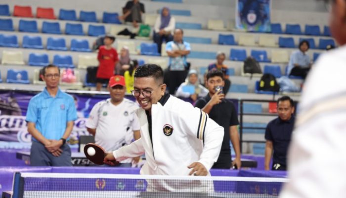 Andra Soni Buka Kejuaraan Tenis Meja Nasional Gubernur Banten Cup 2026