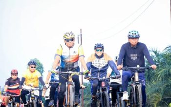 Bupati Sergai Gowes Susuri Desa Tinjau Program MBG dan Kampanyekan Gaya Hidup Ramah Lingkungan