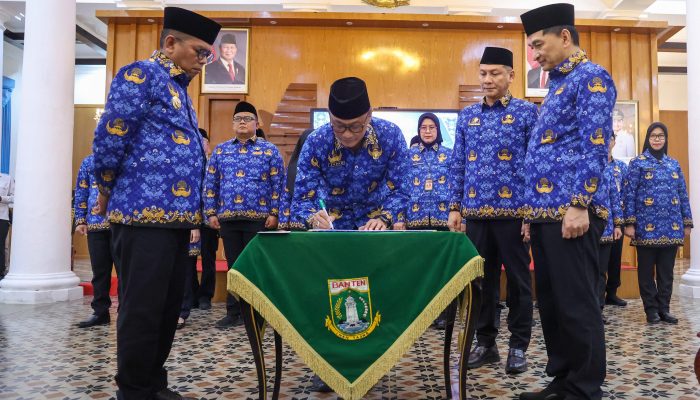 Gubernur Andra Soni: KORPRI Jadi Motor Cetak ASN Berintegritas dan Adaptif di Era Digital