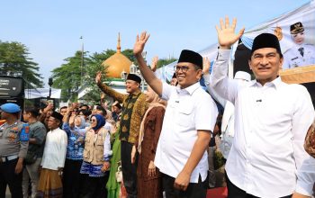 Gubernur Andra Soni Lepas Jemaah Haji dari Kloter Kabupaten Serang