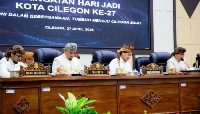 Hadiri HUT ke-27, Wagub Dimyati Minta Kota Cilegon Jadi Kota Maju dan Inovatif