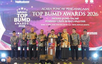 Raih TOP BUMD Awards, Sachrudin: Jangan Berpuas Diri, Terus Tingkatkan Pelayanan