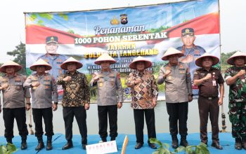 Hadir Bersama Kapolda dan Kapolresta, Bupati Tangerang Mulai Bangun Jembatan Merah Putih