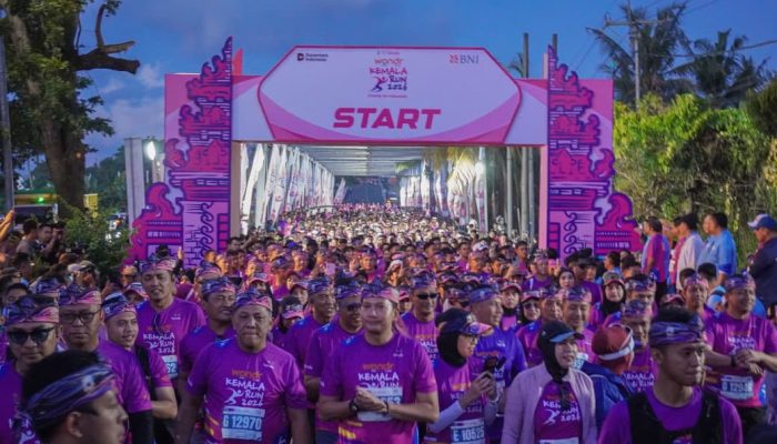 Kapolres Ciamis Ikuti Kemala Run 2026 di Bali, Wujud Polri Dukung Gaya Hidup Sehat