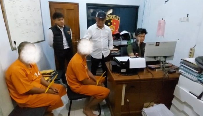 Kurang Dari 12 Jam, Tiga Pelaku Pencurian Kabel Tower Telkomsel Berhasil Dibekuk Tim Resmob Polres Ciamis