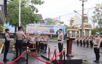 Peran Polri Perkuat Disiplin dan Profesionalisme, Polres Ciamis Gelar Upacara Hari Kesadaran Nasional