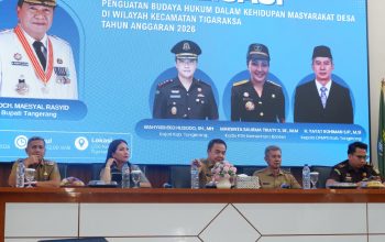 Sekda Buka Sosialisasi Penguatan Budaya Hukum Dalam Kehidupan Masyarakat Desa