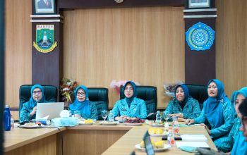 Tinawati Andra Soni Matangkan Rencana Lomba Pemberdayaan Keluarga se-Provinsi Banten