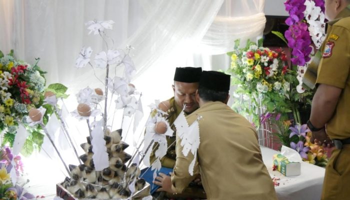 Wali Kota Tanjungbalai Tunaikan Ibadah Haji, Pemko Tanjungbalai Gelar Tepung Tawar