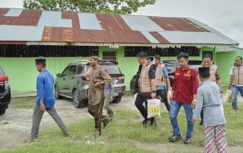 AKP Arifin Purba Serahkan Bantuan Jumat Berkah ke Panti Asuhan Husnul Khotimah Batu Bara