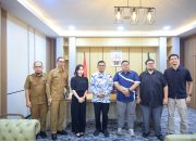 Andra Soni Sambut Positif Turnamen Tangsel Youth Football Saat Terima Audiensi VAR Media