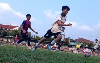 Disaksikan Dewan PKB Tangsel, Persada Babak Belur Dihajar HOKY di Pakujaya Cup