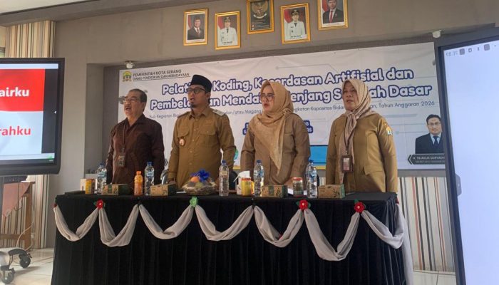 Disdikbud Kota Serang Perkuat Pembelajaran Digital, Guru SD Dilatih Koding dan AI
