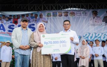 Giat Peringatan May Day, Andra Soni Siap Tindak Tegas Praktik Percaloan Tenaga Kerja