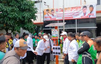 Ojol Kini Bisa Ngecas Gratis, PKS Banten Launching Charger Tenaga Surya
